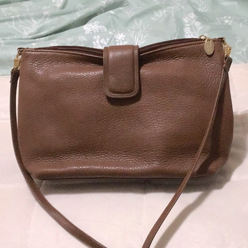 Brown bag leather bag